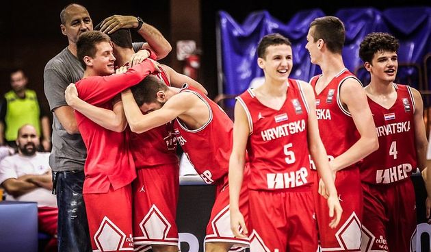 U16 muška košarkaška reprezentacija u polufinalu EP!