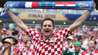 Hrvatski navijači briljiraju na tribinama stadiona Lužnjiki