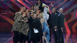 Četvrta polufinalna emisija Supertalent show-a Nove TV na Zagrebačkom velesajmu. A.K.A. Cresendo. Photo: Marko Lukunic/PIXSELL Četvrta polufinalna emisija Supertalent show-a Nove TV na Zagrebačkom velesajmu. A.K.A. Cresendo. Photo: Marko Lukunic/PIXSELL