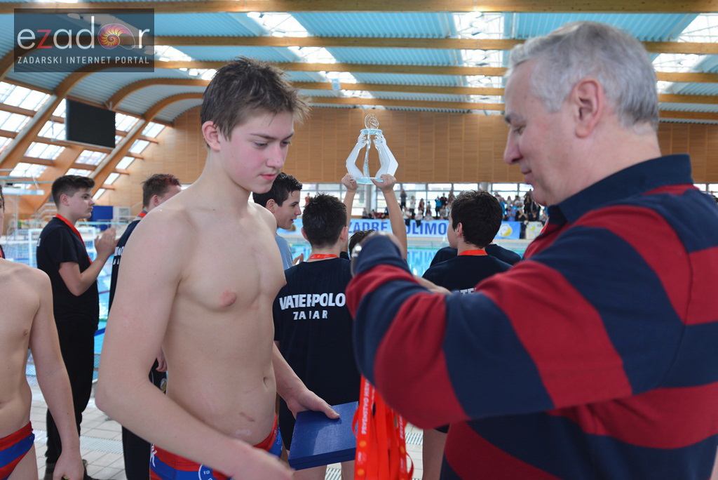 Kadeti Vaterpolo kluba Zadar 1952 viceprvaci Hrvatske!