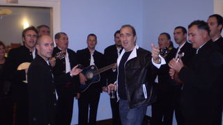 Klapa Kontrada u Klubu Zadrana u Zagrebu