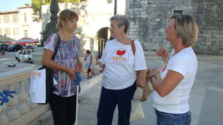 Udruga Nada u akciji prikupljanja infektivnog otpada u Zadru, foto: M. Jerak