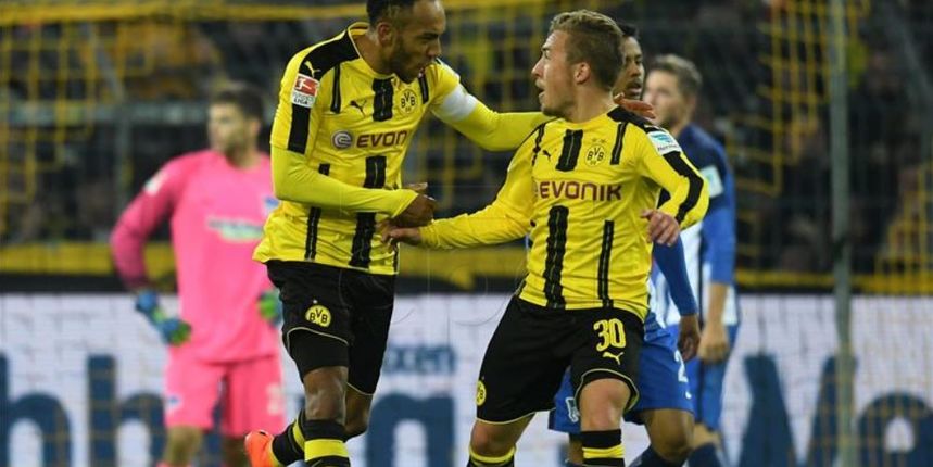 Pierre-Emerick Aubameyang, Borusia Dortmund. Foto: Hina