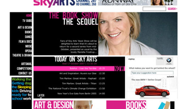 SkyArts (Foto: thebookshow.skyarts.co.uk)