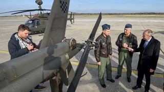 Zemunik: Predstavljena Eskadrila helikoptera OH-58D Kiowa Warrior