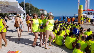 Sasvim osoban doživljaj – 10. dm Millennium Jump sa zadarske rive. Foto: Mladen Malik Barba Sasvim osoban doživljaj – 10. dm Millennium Jump sa zadarske rive. Foto: Mladen Malik Barba