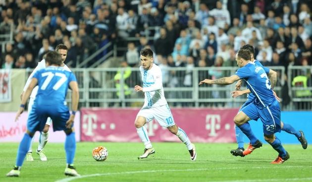 19.04.2016., Rijeka – 32. kolo MaxTV Prve HNL, HNK Rijeka – GNK Dinamo. Photo: Nel Pavletic/PIXSELL
