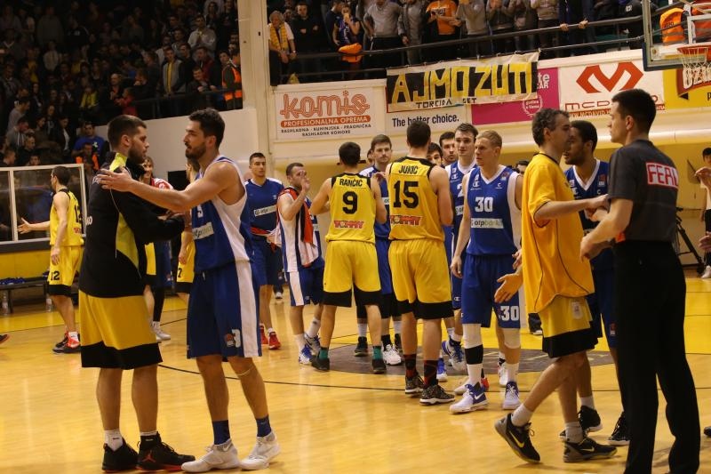 A-1 liga, 17. kolo: KK Split – KK Zadar 91-94