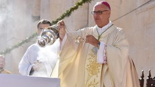 Šibenik: Velikim misnim slavljem i procesijom proslavljen blagdan Sv. Mihovila, Photo: Hrvoje Jelavić/PIXSELL