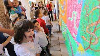 U Knezevoj palaci otvorena je izlozba djecjih radova na temu “Zmije – opasna ljepota”. Photo: Filip Brala/PIXSELL U Knezevoj palaci otvorena je izlozba djecjih radova na temu “Zmije – opasna ljepota”. Photo: Filip Brala/PIXSELL