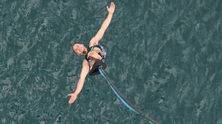 Mario Možnik otvorio bungee jumping sezonu na Masleničkom mostu, Photo: Hrvoje Jelavic/PIXSELL