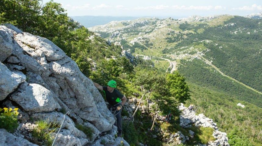 Crnopac: Otvorena via ferrata