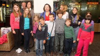 Školarci s Prvića, Silbe i Iža na Piculin poziv otputovali u Bruxelles, Photo: Dino Stanin/PIXSELL