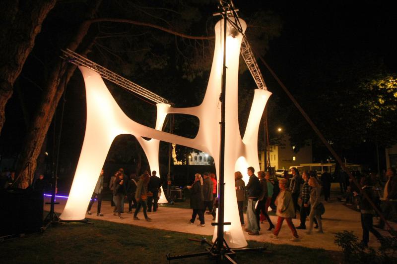 Festival Visualia – igra munjama i strujom Foto:Dusko Marusic/PIXSELL