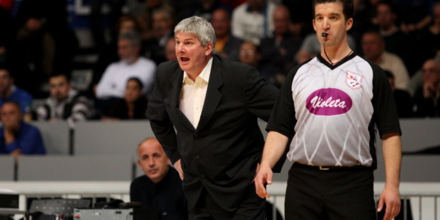 Zadar, 200312.Dvorana Kresimir Cosic na Visnjiku. 1. kolo A1 lige za prvaka Zadar – Zabok.Na fotografiji : trener Zadra Ales Pipan.Foto: Andrija Lucic / CROPIX Zadar, 200312.Dvorana Kresimir Cosic na Visnjiku. 1. kolo A1 lige za prvaka Zadar – Zabok.Na fotografiji : trener Zadra Ales Pipan.Foto: Andrija Lucic / CROPIX