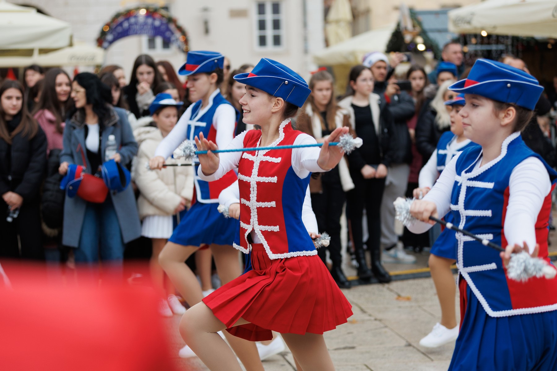 Defile mažoret plesa @ Advent u Zadru Defile mažoret plesa @ Advent u Zadru