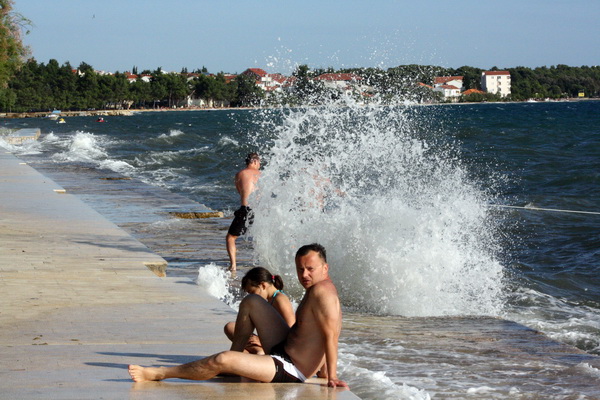 Tramontana u Diklu 18. srpnja 2009, Foto: Mladen Malik