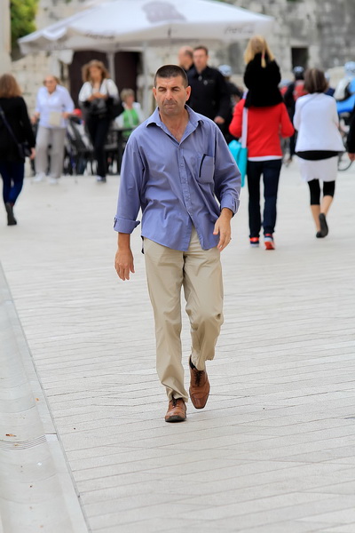 Skitnja gradom 11. listopada 2013. Foto: Roberto Lerga