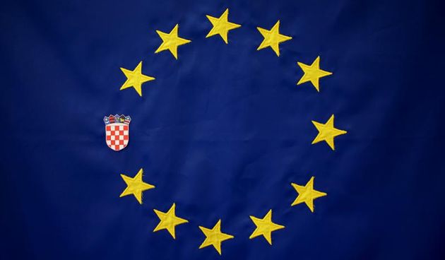 Ilustracija, Republika Hrvatska 28. clanica Europske unije. Photo: Daniel Kasap/PIXSELL