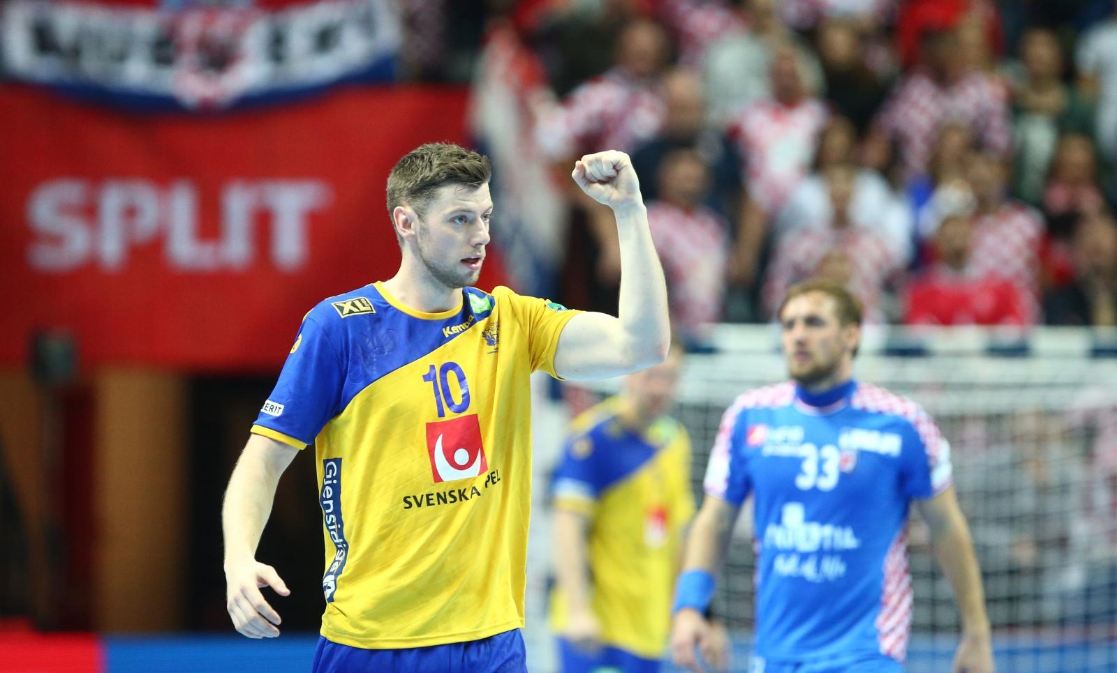 Spaladium Arena, Split – Europsko rukometno prvenstvo, skupina A, 3. kolo, Hrvatska – Švedska 31-35