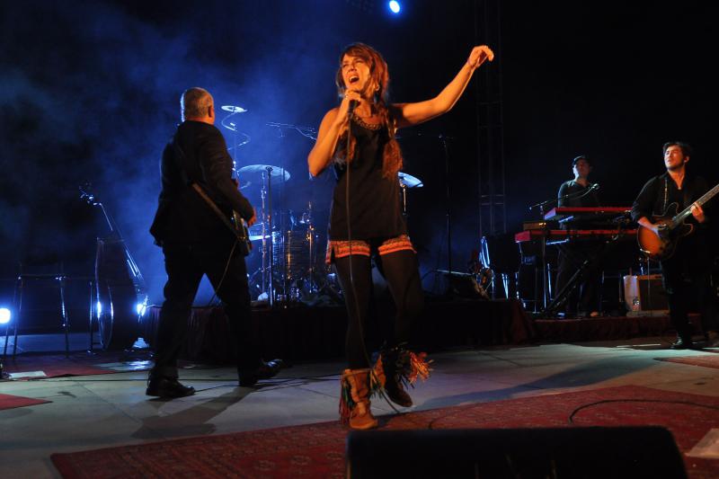 Pula: ZAZ pred prepunom Arenom održala koncert, Photo: Duško Marušić/PIXSELL