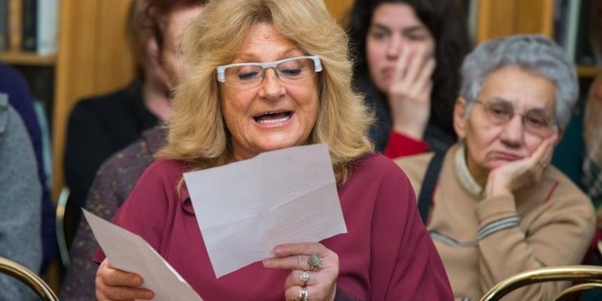 Gradska knjiznica, saloca od zrcala, Dubrovnik – Prvi javni razgovor o Dubrovackim ljetnim igrama. Photo: Grgo Jelavic/PIXSELL Gradska knjiznica, saloca od zrcala, Dubrovnik – Prvi javni razgovor o Dubrovackim ljetnim igrama. Photo: Grgo Jelavic/PIXSELL