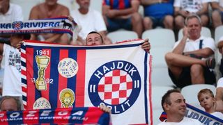 Stadion Poljud, Split – Uzvratna utakmica doigravanja za Europsku ligu, HNK Hajduk – FC Slovan Liberec 0-1. Photo: PIXSELL