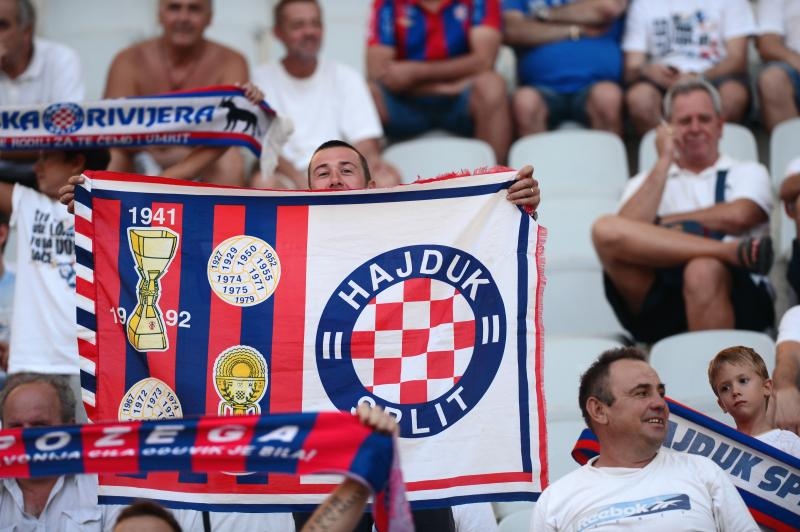 Stadion Poljud, Split – Uzvratna utakmica doigravanja za Europsku ligu, HNK Hajduk – FC Slovan Liberec 0-1. Photo: PIXSELL