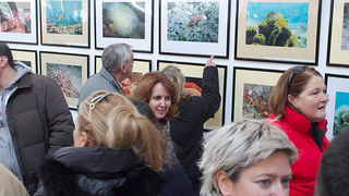 Otvorenje izložbe “Zagrljaj dubine” u Gradskoj loži, Foto: Leo Banić Otvorenje izložbe “Zagrljaj dubine” u Gradskoj loži, Foto: Leo Banić