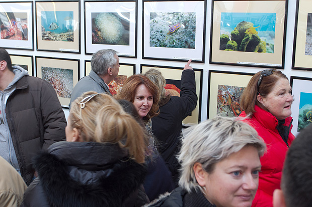 Otvorenje izložbe “Zagrljaj dubine” u Gradskoj loži, Foto: Leo Banić Otvorenje izložbe “Zagrljaj dubine” u Gradskoj loži, Foto: Leo Banić