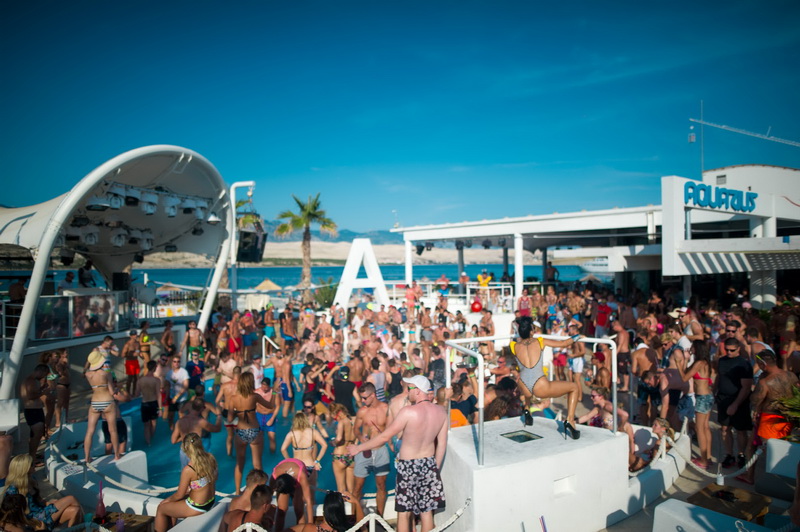 Aquarius: After beach party i Fresh island opening Aquarius: After beach party i Fresh island opening