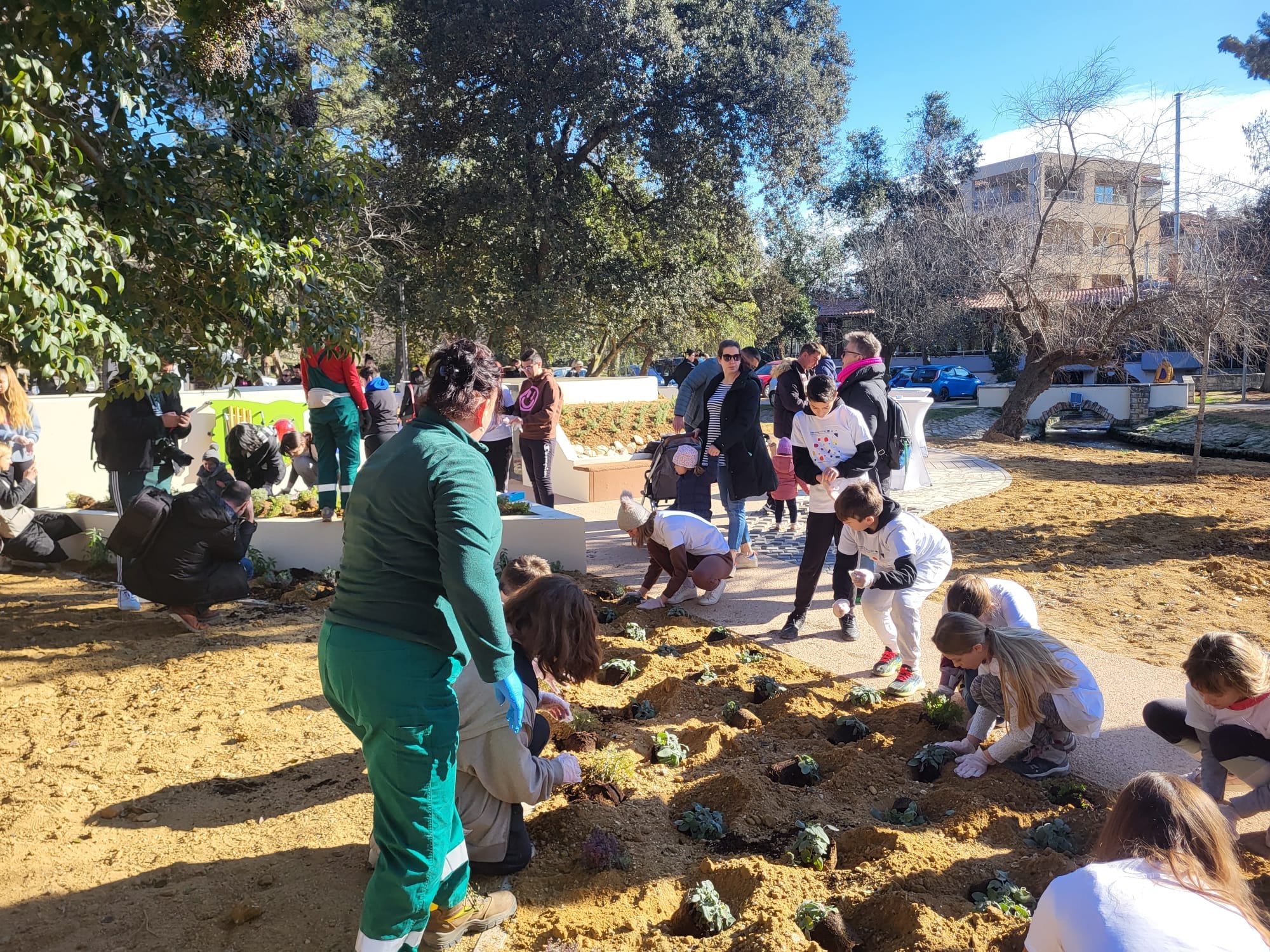 Volonteri uljepšali park Vruljica sadnjom cvijeća