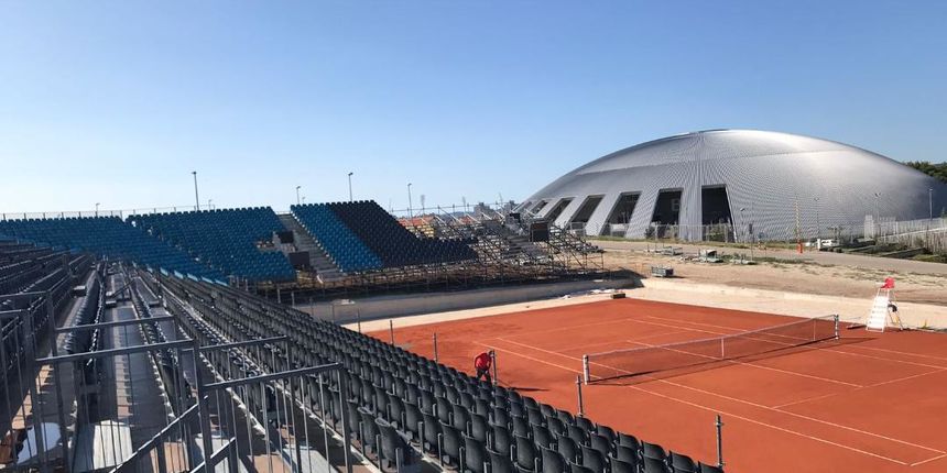 Montažne tribine teniskog terena u SC Višnjik bit će završene i prije roka