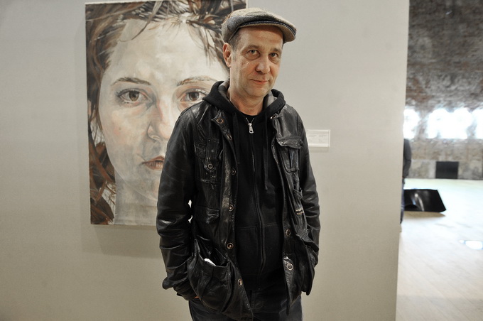 Zagreb, 260213.
Lauba, Prilaz baruna Filipovica 23a.
Otvorenje izlozbe Lovre Artukovica “Lice slike” , ciklus “Lice slike” nastao je od 2006. do 2013. godine, a prikazuje facijalne gestikulacije modela.
Na slici: Lovre Artukovic autor izlozbe.
Foto: Damir