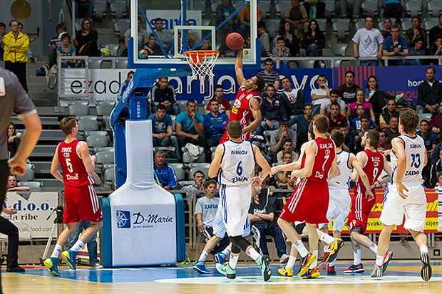 A-1 liga za prvaka, 8. kolo: KK Zadar – KK Cedevita 79-87, Foto: Kristijan Orlić A-1 liga za prvaka, 8. kolo: KK Zadar – KK Cedevita 79-87, Foto: Kristijan Orlić