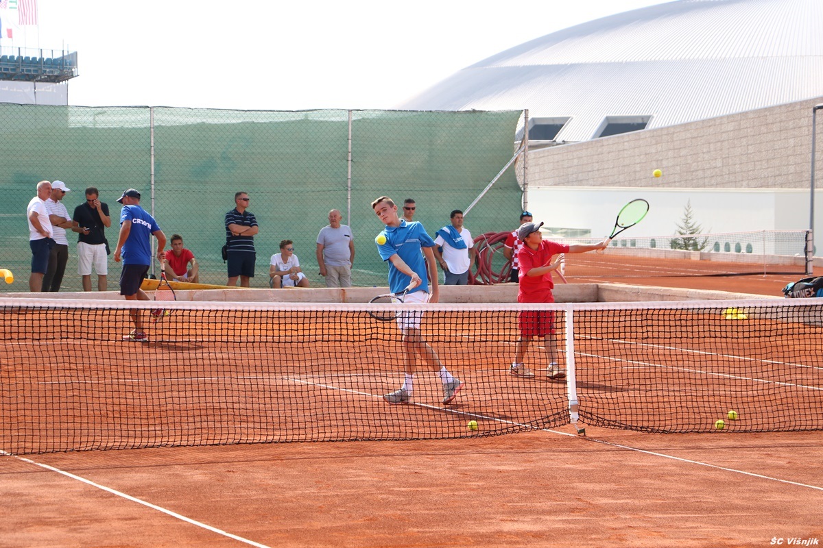Pripreme teniske reprezentacije na Višnjiku
