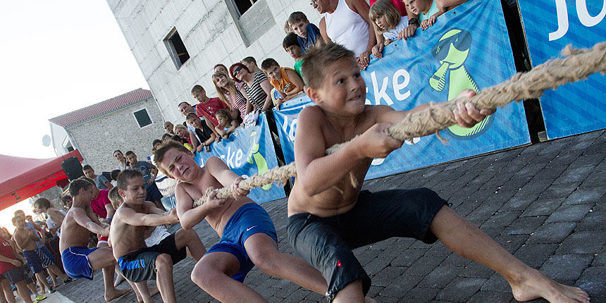 Jadranske igre održane u Bibinjama, foto: Leo Banić Jadranske igre održane u Bibinjama, foto: Leo Banić