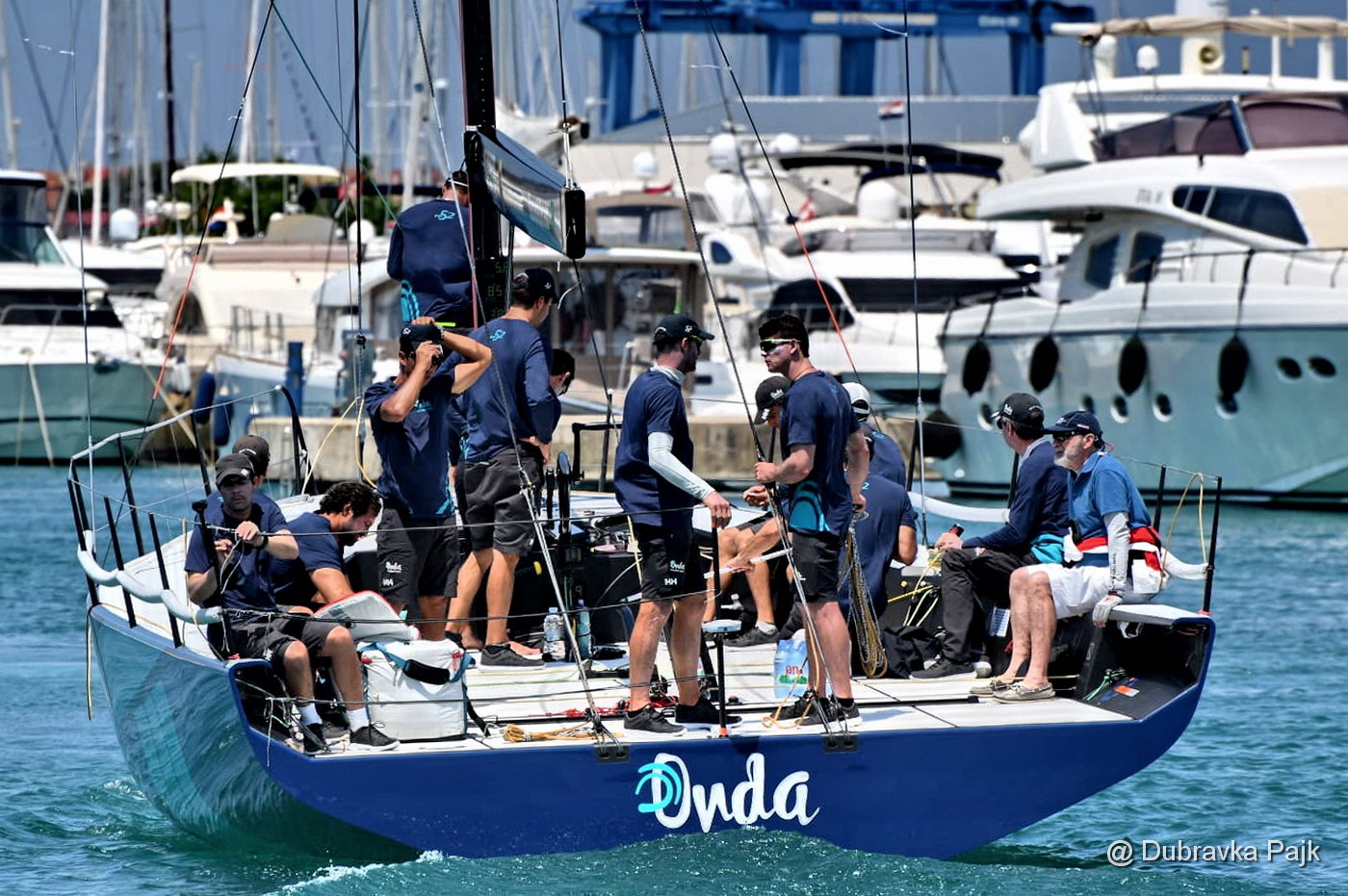 Prvi dan TP52 regate ispred zadarske rive Prvi dan TP52 regate ispred zadarske rive