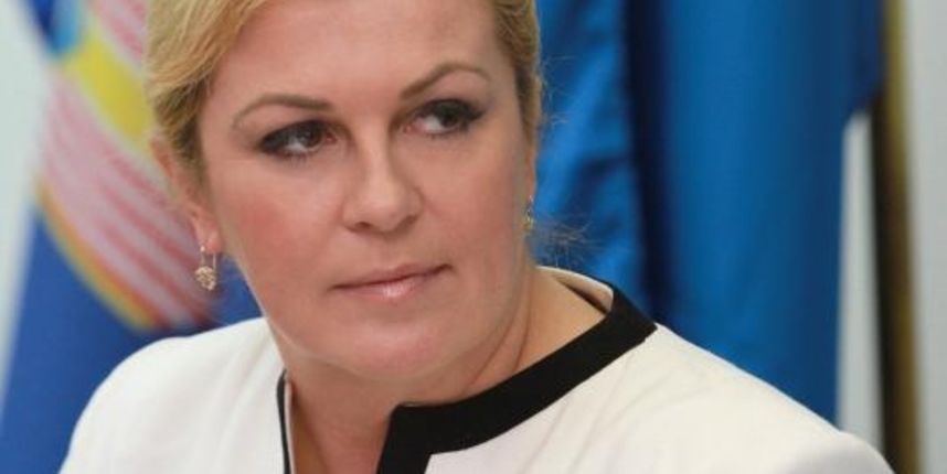 Split – Predsjednica Kolinda Grabar-Kitarovic primila je u svom privremenom splitskom uredu predstavnike udruga koje brinu o osobama s posebnim potrebama i drustveno angazirane zene s podrucja Splita i Zupanije splitsko-dalmatinske. Photo: Miranda Cikotic