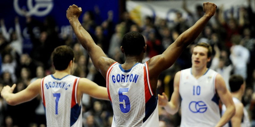 Zagreb, 180210.
Dvorana Trnsko, kosarka, polufinale kosarkaskog Kupa Kresimir Cosic, susret ekipa KK Zadar i KK Cibona.
Na slici: Cibona slavlje.
Foto: Damir Krajac / CROPIX Zagreb, 180210.
Dvorana Trnsko, kosarka, polufinale kosarkaskog Kupa Kresimir Cosic, susret ekipa KK Zadar i KK Cibona.
Na slici: Cibona slavlje.
Foto: Damir Krajac / CROPIX