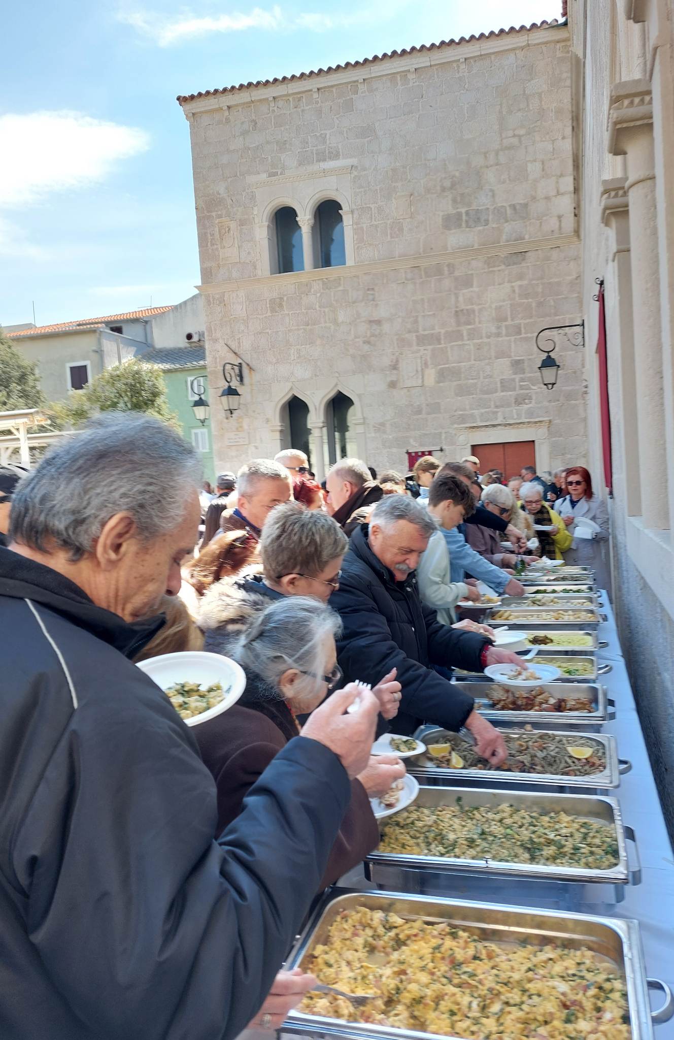 uskršnji doručak u Gradu Pagu