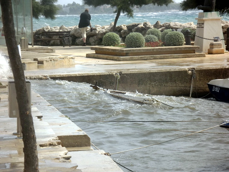 Tramontana u Diklu 26. kolovoza 2012., Foto: Natali Bukvić