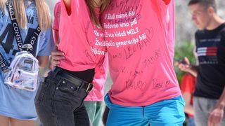 Zadarski maturanti obilježili kraj škole na rivi