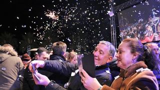 Spektakularni doček Nove 2017. godiner u Viru