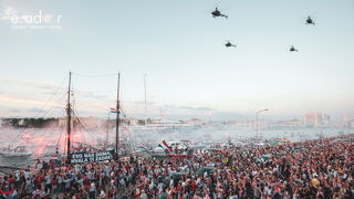 Zadar priredio čudesan doček svojim Vatrenim herojima (1)