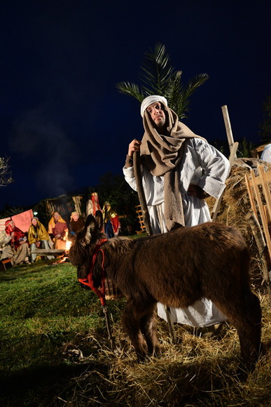 Diklo: Na Bunarima na blagdan sv. Stjepana uprilične žive jaslice Udruge Kveštura. Foto: Iva Perinčić Diklo: Na Bunarima na blagdan sv. Stjepana uprilične žive jaslice Udruge Kveštura. Foto: Iva Perinčić