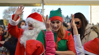 Djed Božićnjak iz Laponije stigao na Forum- poštom!