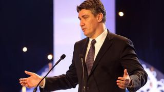 25.10.2013., Zadar – U Falkensteiner hotelu u Punta Skali dodjeljene su nagrade “Covjek – kljuc uspjeha u turizmu”. Svecanosti su prisustvovali premijer Zoran Milanovic te ministri Darko Lorencin i Gordan Maras te brojni drugi uvazeni gosti. Photo: Fili