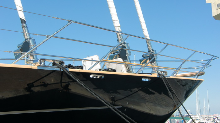 Jedrenjak Salute i superhajta Anna u zadarskoj marini, Foto: Mladen Malik Jedrenjak Salute i superhajta Anna u zadarskoj marini, Foto: Mladen Malik