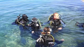 Velika akcija čišćenja podmorja u Bibinjama, foto: L.Banić